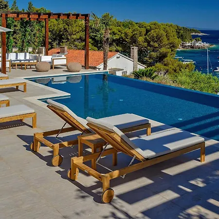Immensely Luxurious Hvar 5 Bedrooms East Eternal Exceptional Sea Views Private Pool Hvar Town